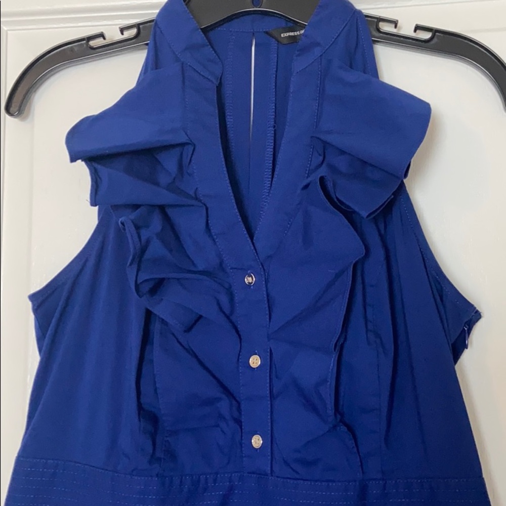 Blue Express Dress